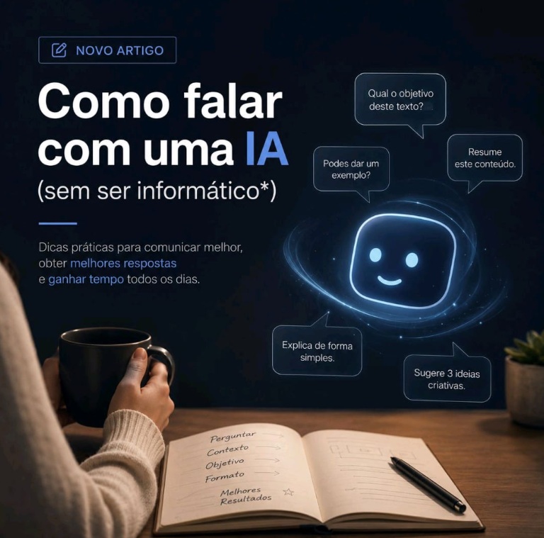 Como falar com uma IA: perguntar, dar contexto, objetivo e formato
