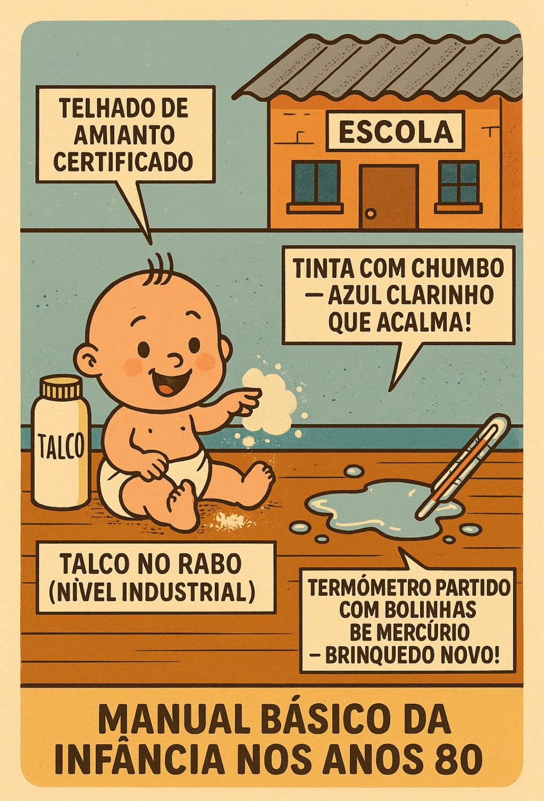Manual básico da infância nos anos 80