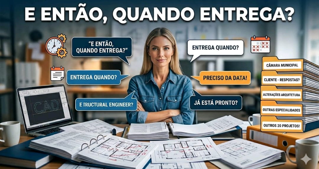 E então, quando entrega?